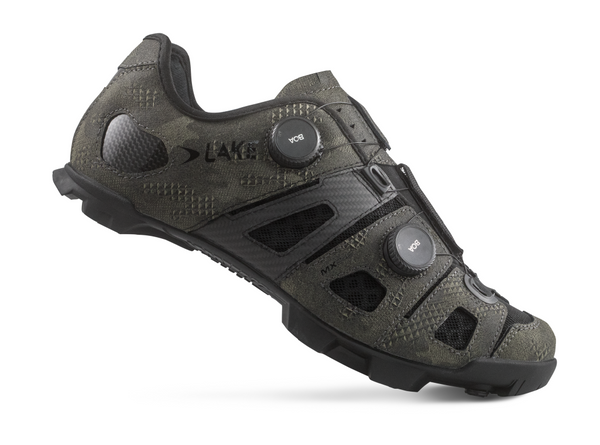 Lake MX242 Helcor Bio Camo Normal and wide insole Bikeshoe4u