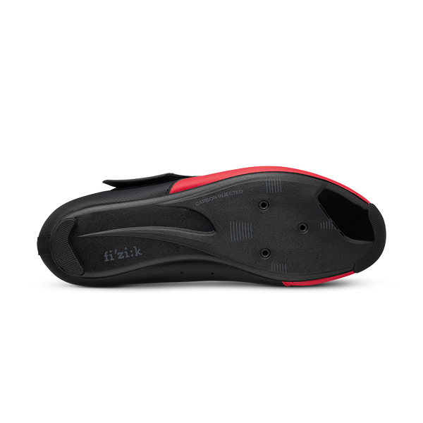 Bikeshoe4u - FIZIK TRANSIRO POWERSTRAP R4 Black/Red – Bikeshoe4u.com