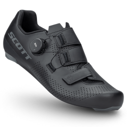 SCOTT - ROAD TEAM BOA® SHOE MATT BLACK/DARK GREY