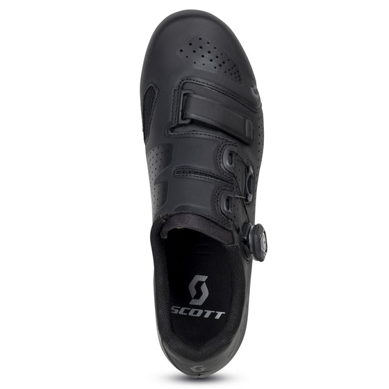 SCOTT - Road TEAM BOA® SHOE Matt Black/Dark Grey