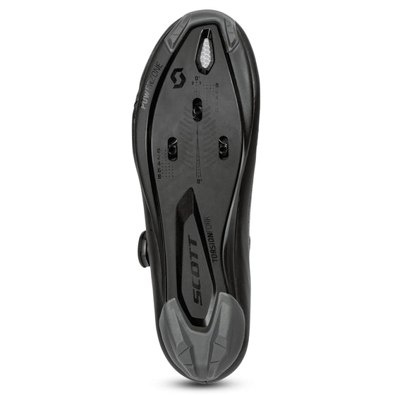 SCOTT - Road TEAM BOA® SHOE Matt Black/Dark Grey