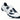 LAKE - MX239 GRAVEL WHITE/BLACK