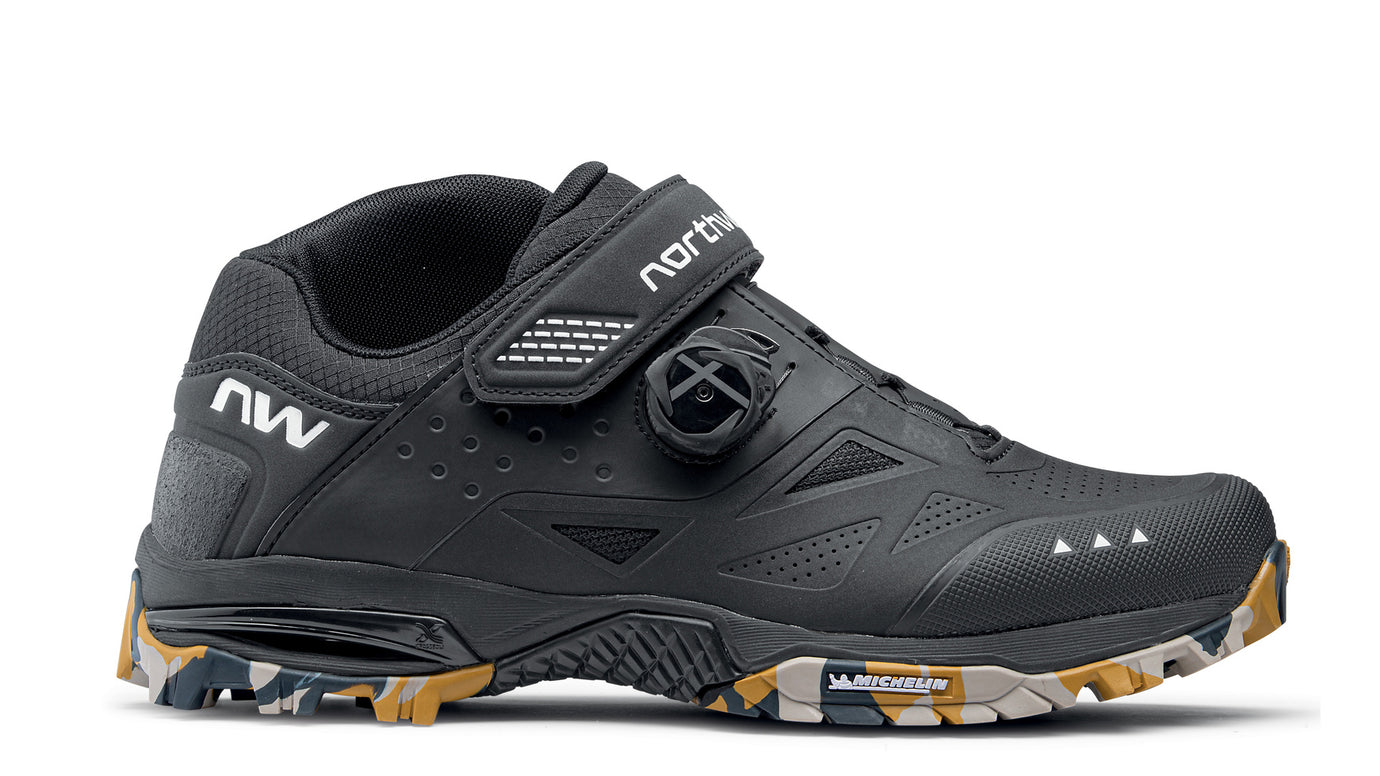 NORTHWAVE ENDURO MID 2 Black/Camo Sole – Bikeshoe4u.com