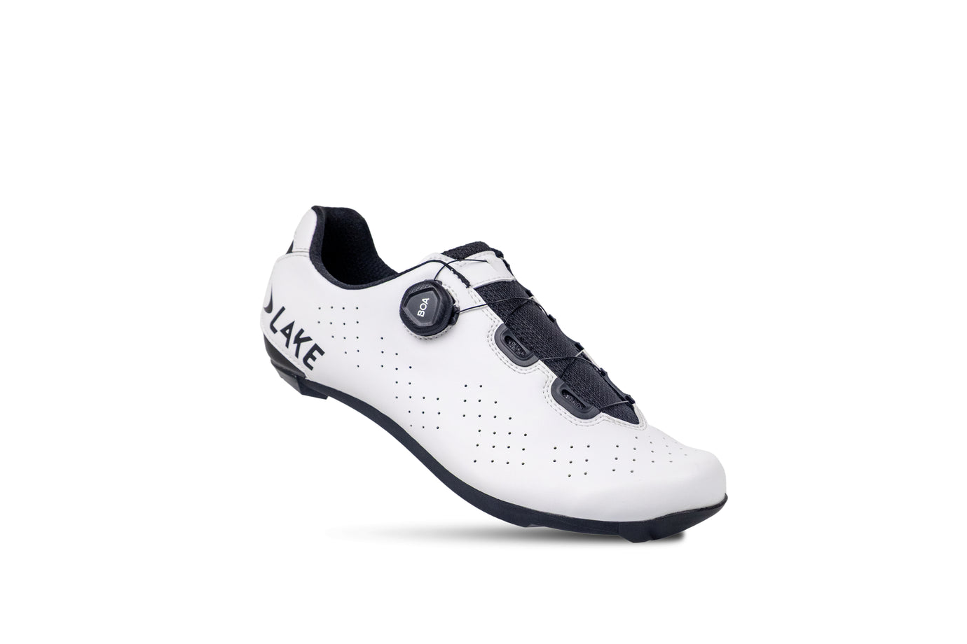 Bikeshoe4u - LAKE - CX178 WHITE/BLACK – Bikeshoe4u.com