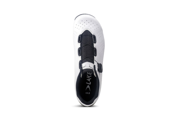 Bikeshoe4u - LAKE - CX178 WHITE/BLACK – Bikeshoe4u.com