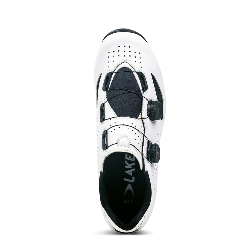 LAKE - MX239 GRAVEL WHITE/BLACK