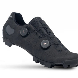 LAKE - MX333 BLACK/SILVER LEATHER
