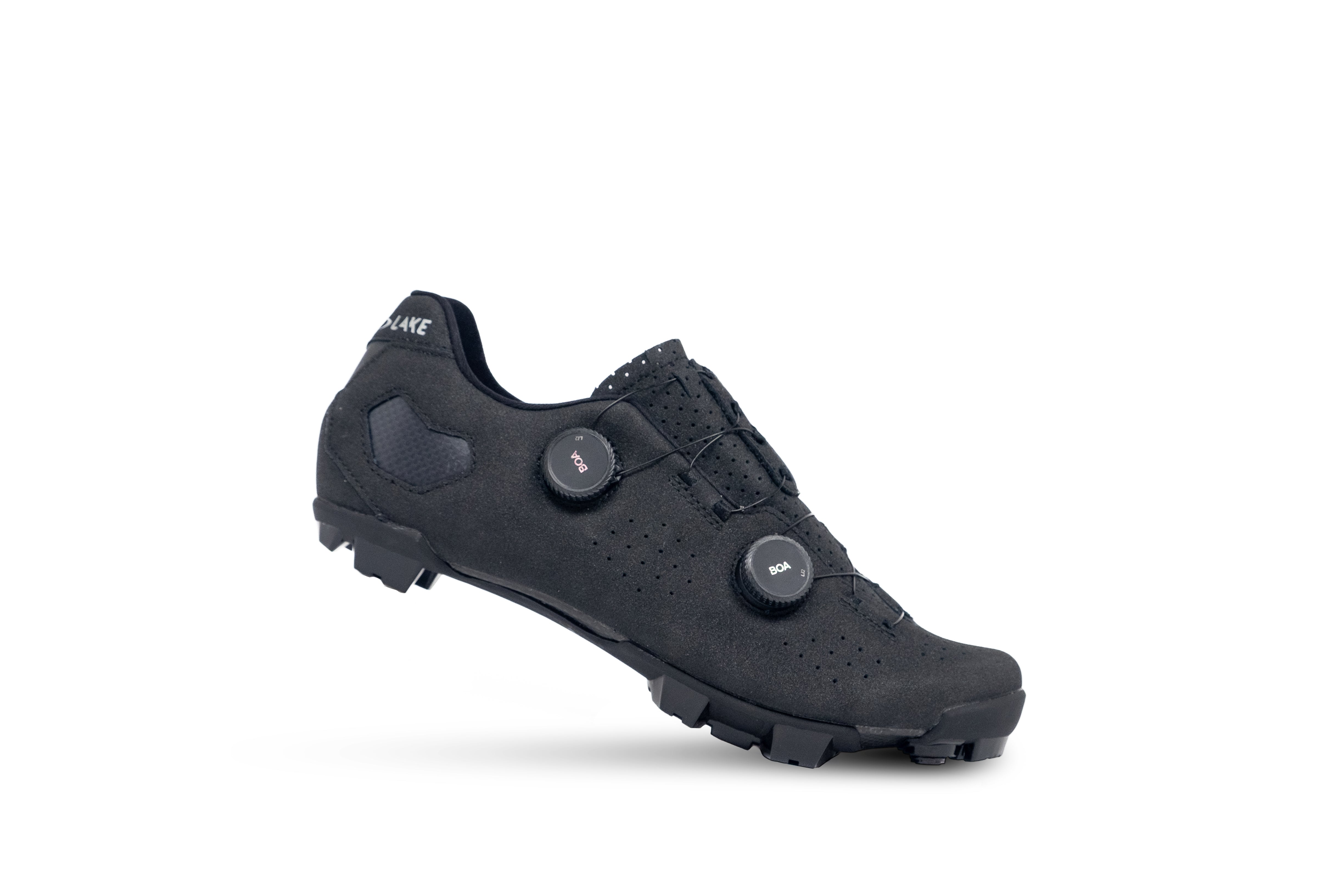 LAKE - MX333 ZWART/ZILVER LEER