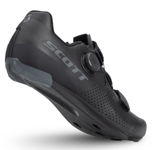 SCOTT - ROAD TEAM BOA® SHOE Matt Black/Dark Grey