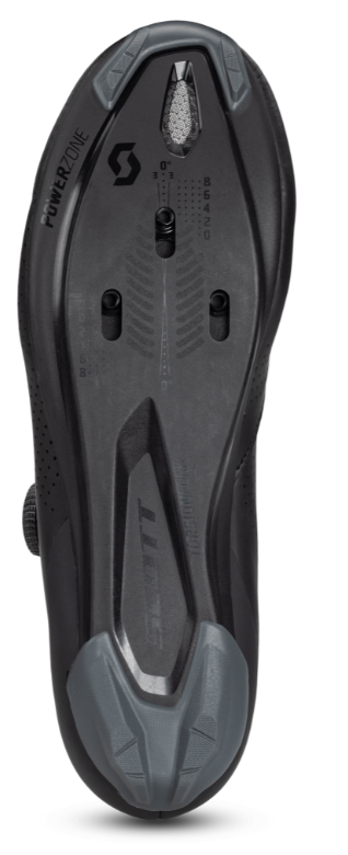 SCOTT - ROAD TEAM BOA® SHOE Matt Black/Dark Grey