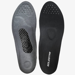 SOLESTAR BLK WIDE- PERFORMANCE CYCLING INSOLES
