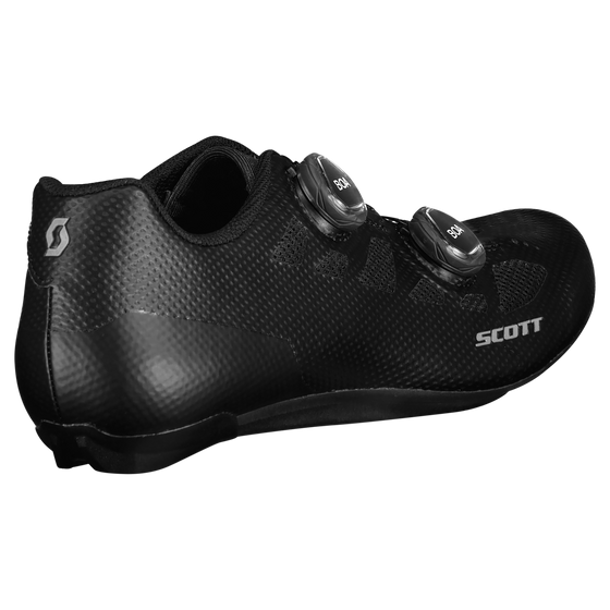 SCOTT ROAD VERTEC BOA SHOE Black Silver Bikeshoe4u