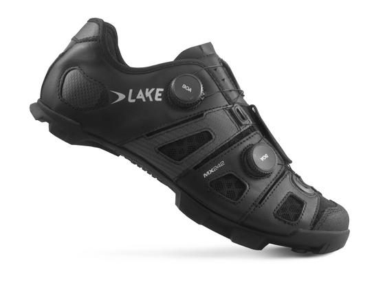 NEW! Lake - MX242 Black/Silver (Normal and wide insole)